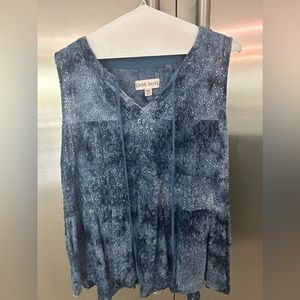 Knox Rose Navy/Blue Top